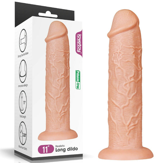 11" Realistic BIG Monster FAT MASSIVE Dildo Dong Penis Cock HUGE Adult/Sex Toy