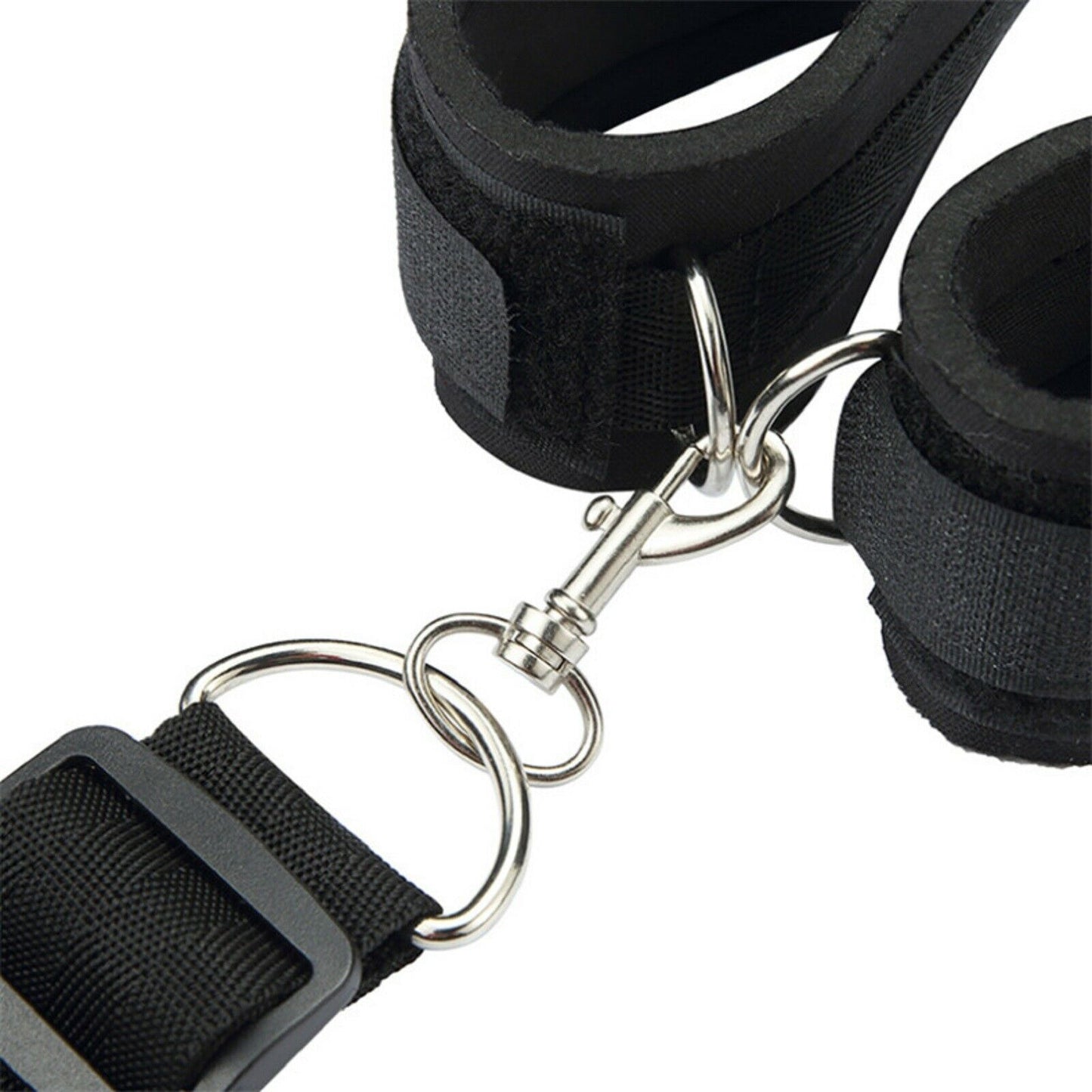 BDSM Mouth Gag Ball Bondage Restraint Kit Wrist Collar Handcuff Couples Sex Toy