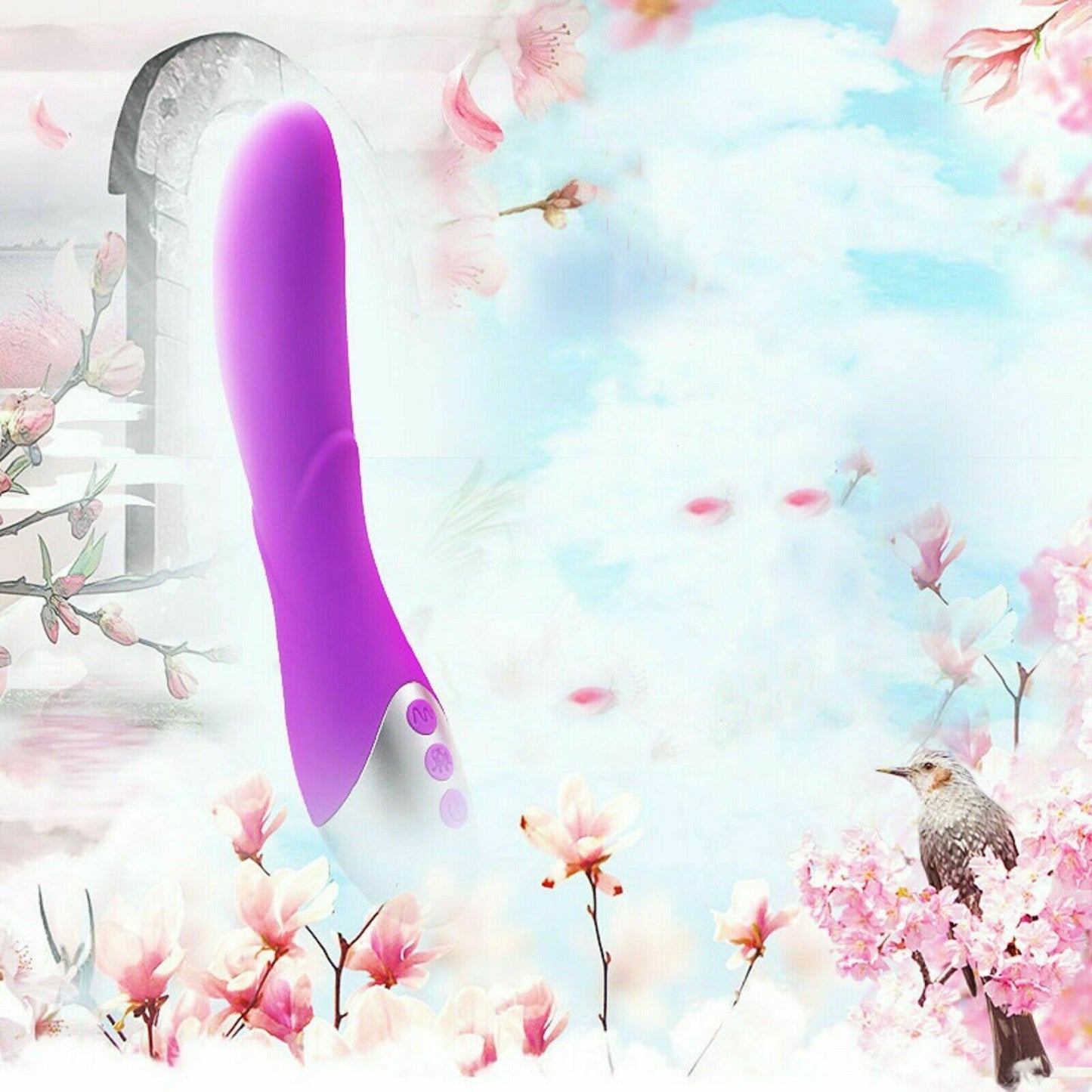 Large Vibrator Big Dildo Clit G-spot Female Wand Rechargeable Adult Sex Toy New