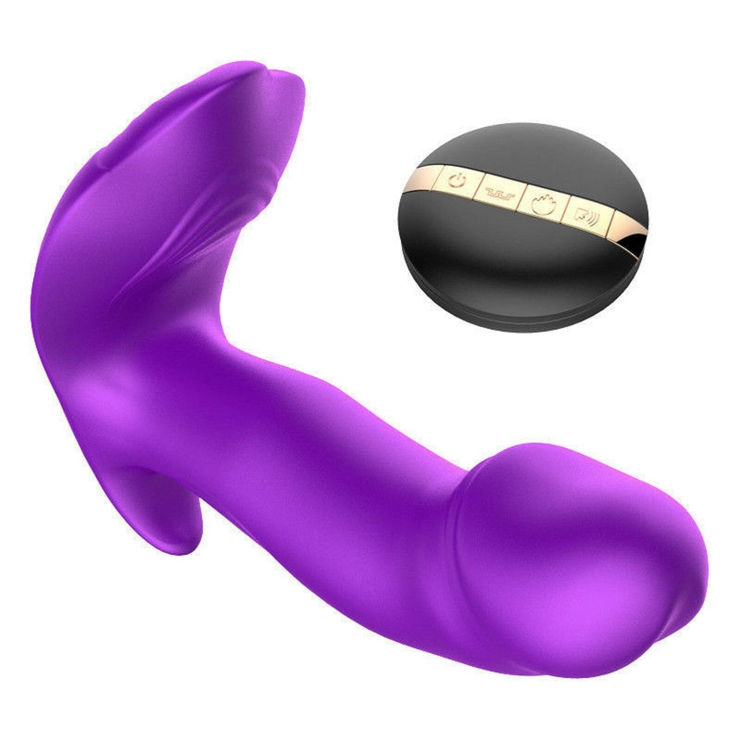 Realistic Wearable Dildo Rotating Vibrator Dong Clitoris Clit Stimulator Sex Toy