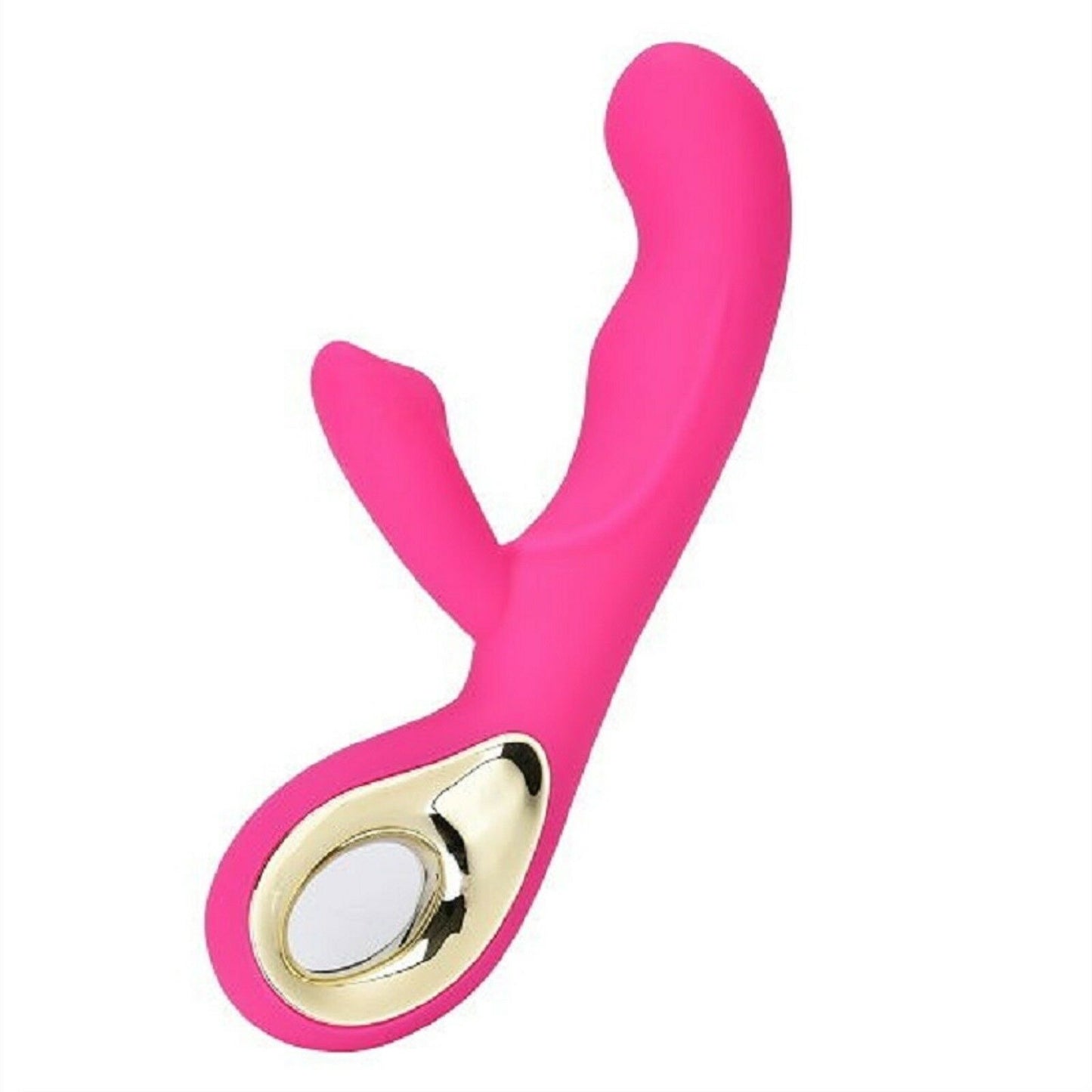 Rabbit Clit Vibrator Dildo G-Spot Clitoris Rechargeable Wand Female Anal Sex Toy