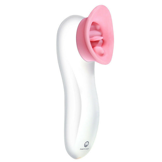 10 Mode Licking Vibrator Tongue Clitoral Woman Nipple Clit Oral Adult Sex Toy