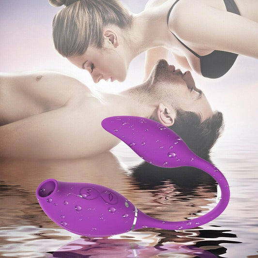 Clitoris Sucking Vibrator Dildo Clit Stimulator Sucker Egg Bullet USB Sex Toy