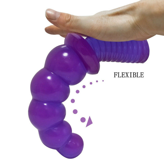 Extra Large BIG FAT Anal Beads Butt Plug Monster Dildo Huge Handle Chain Sex Toy