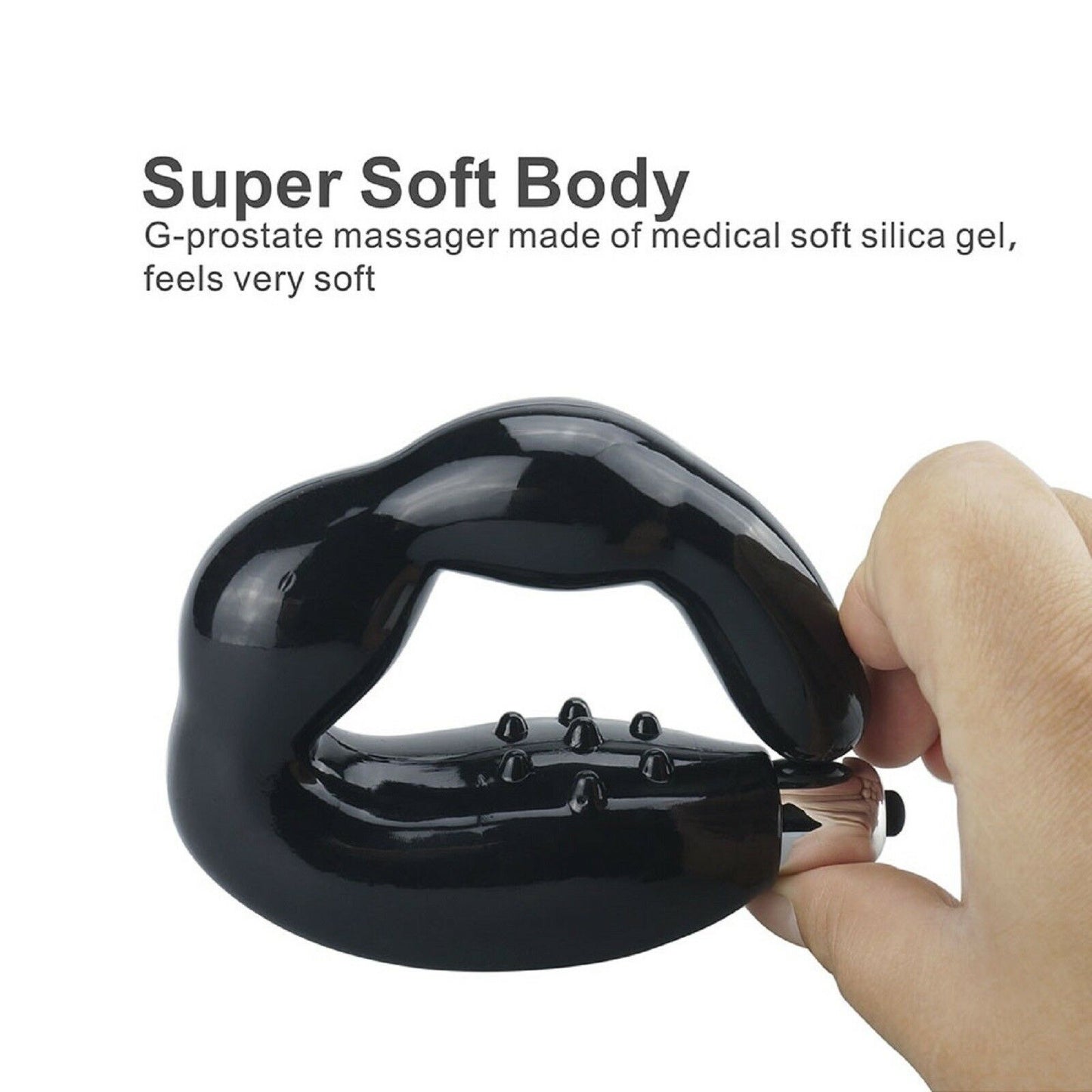 Vibrating Prostate Massager Waterproof Male Anal Butt Plug G Spot Adult/Sex Toy