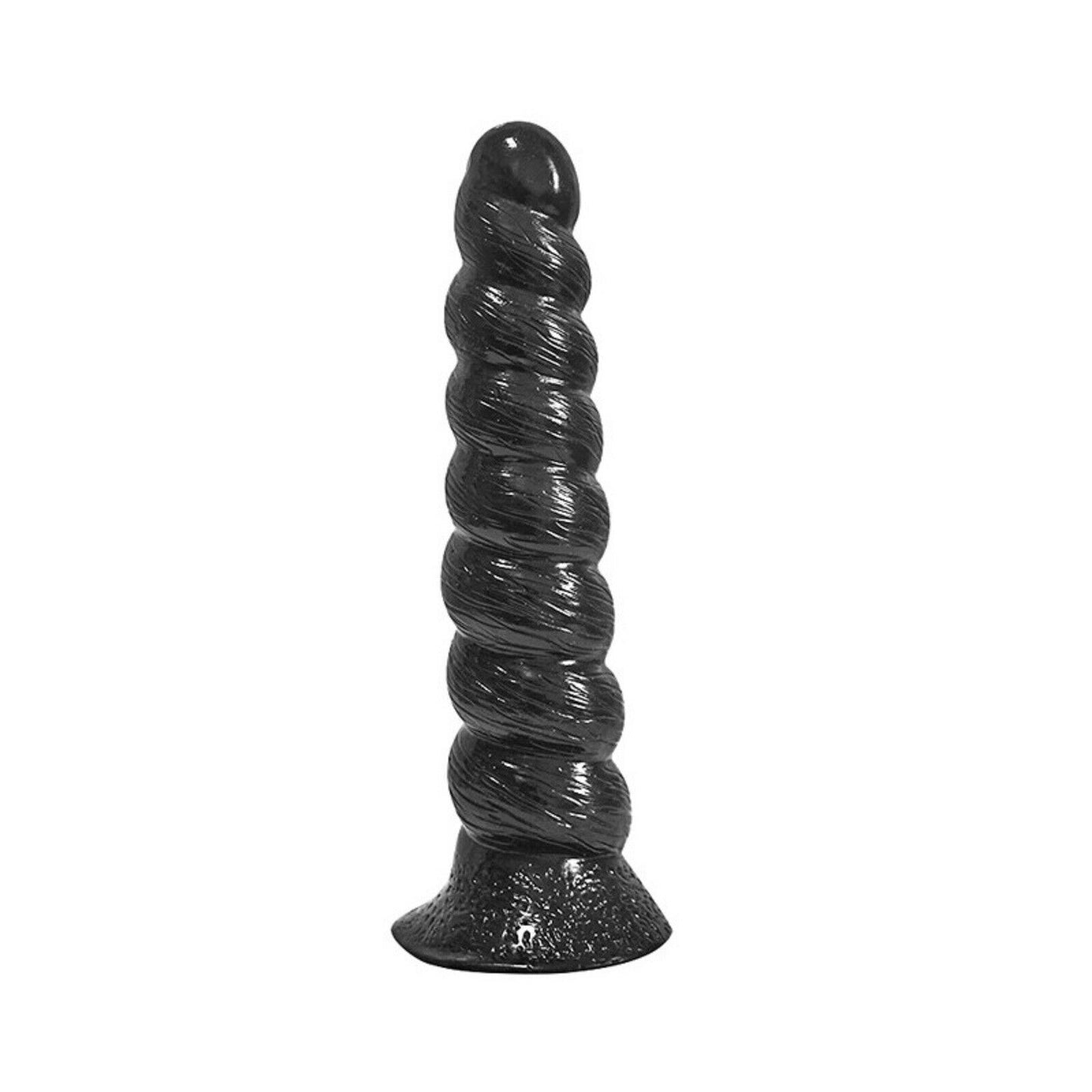 9.6" Thick Spiral Big Dildo Long Anal Plug Gay Dong Huge Monster Giant Sex Toy