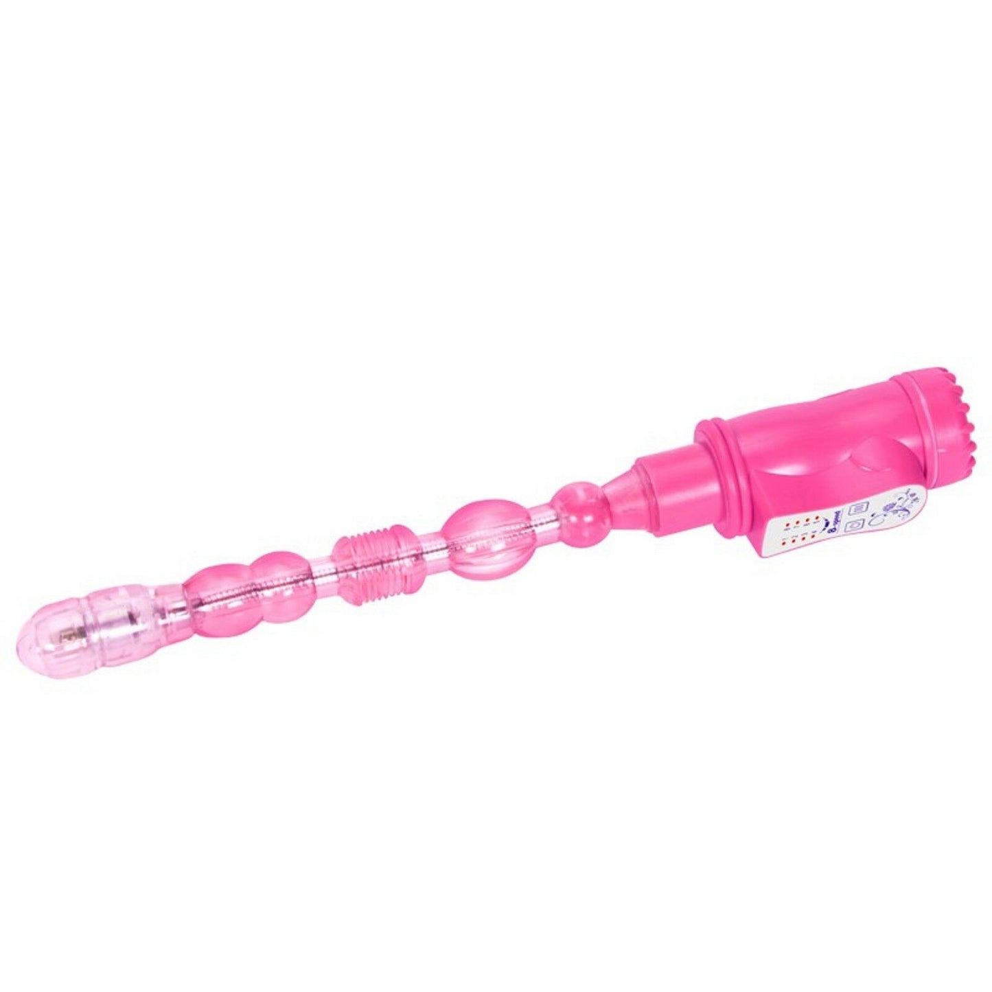 8 Speed Long Flexible Vibrating Anal Bead Chain Butt Plug Anal Vibrator Sex Toy