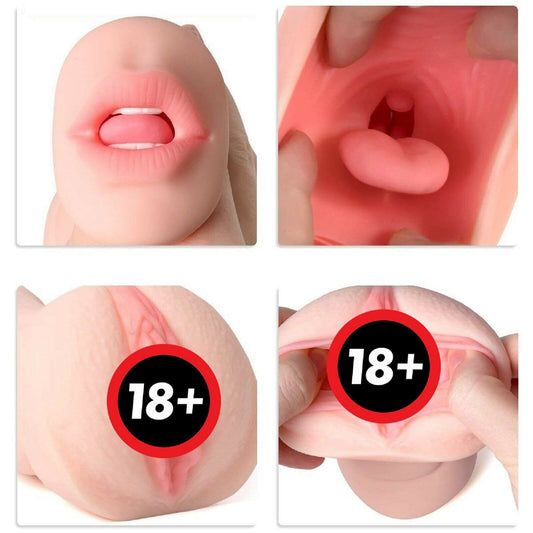 Male Masturbator Pocket Pussy Masturbation Cup Stroker Vagina Mens Adult Sex Toy
