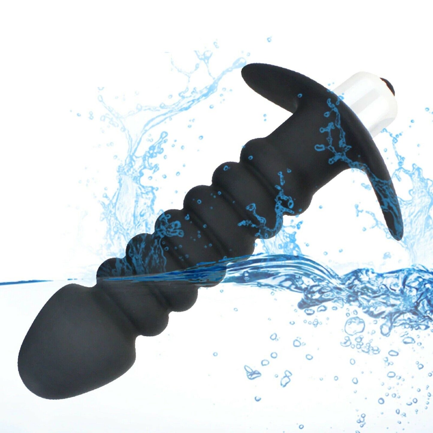 Vibrating Prostate Massager Anal Bead Dildo Butt Plug Male Vibrator Mens Sex Toy