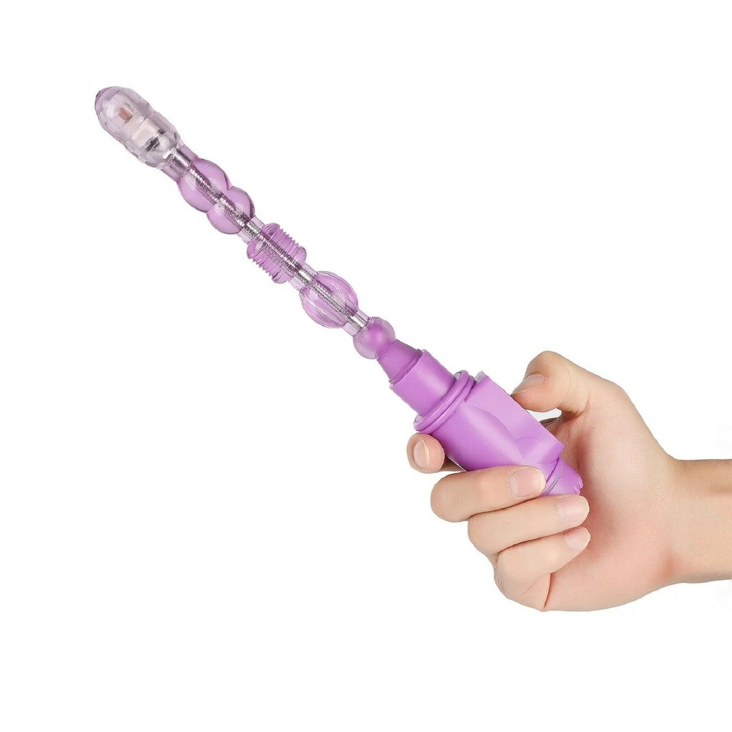 8 Speed Long Flexible Vibrating Anal Bead Chain Butt Plug Anal Vibrator Sex Toy