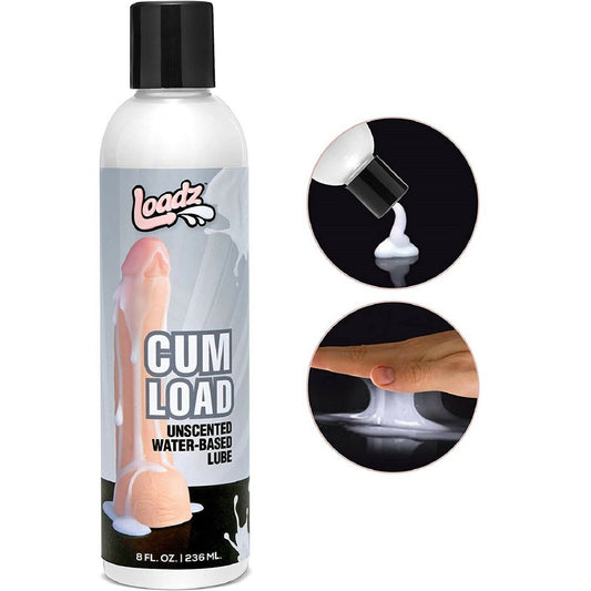 Loadz Cum Load Jizz Unscented Water Based Lubricant Fake Cum Sperm Sex Toy Lube