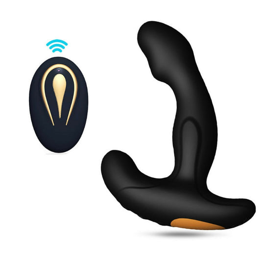 Male Vibrating Prostate Massager Remote Control Anal Plug Vibrator Mens Sex Toy