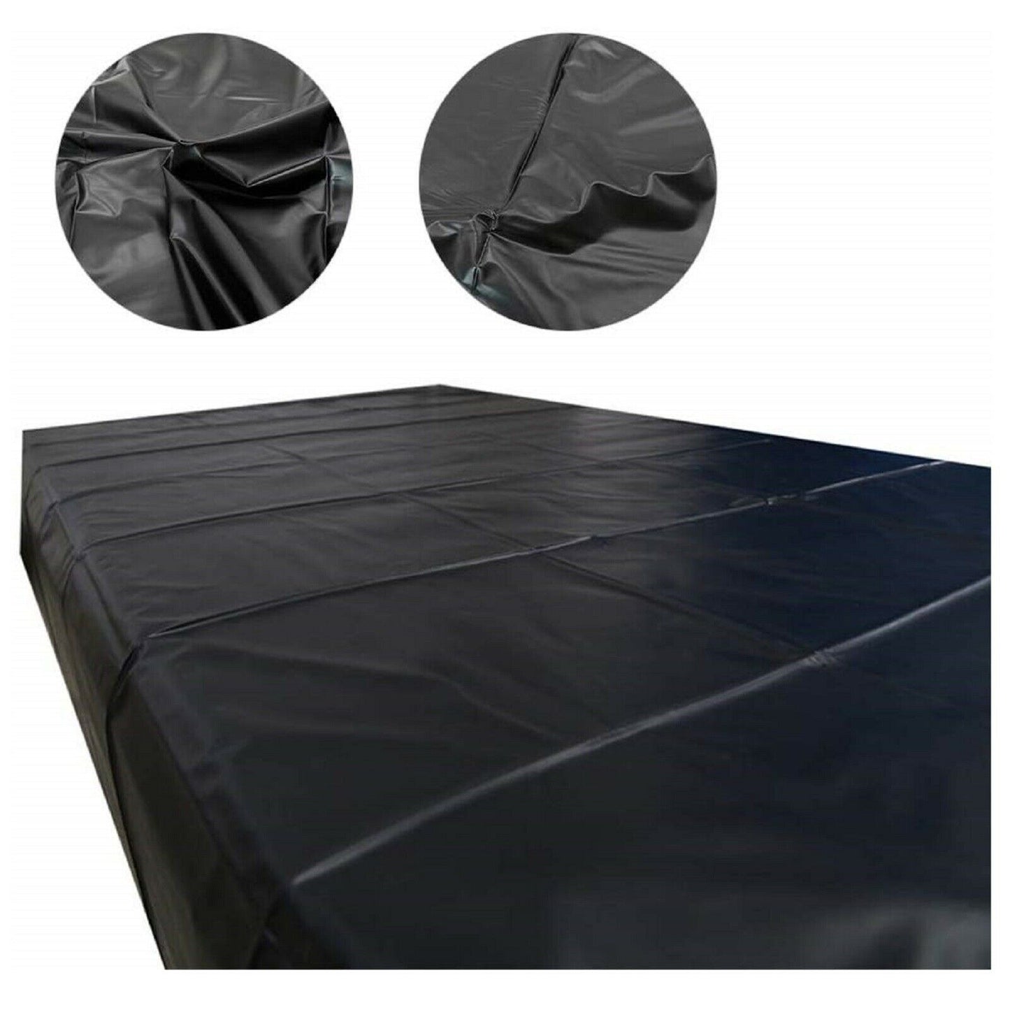 PVC Plastic Bed Sheet Vinyl Rubber Waterproof Mattress Cover Couples Sex Toy NEW
