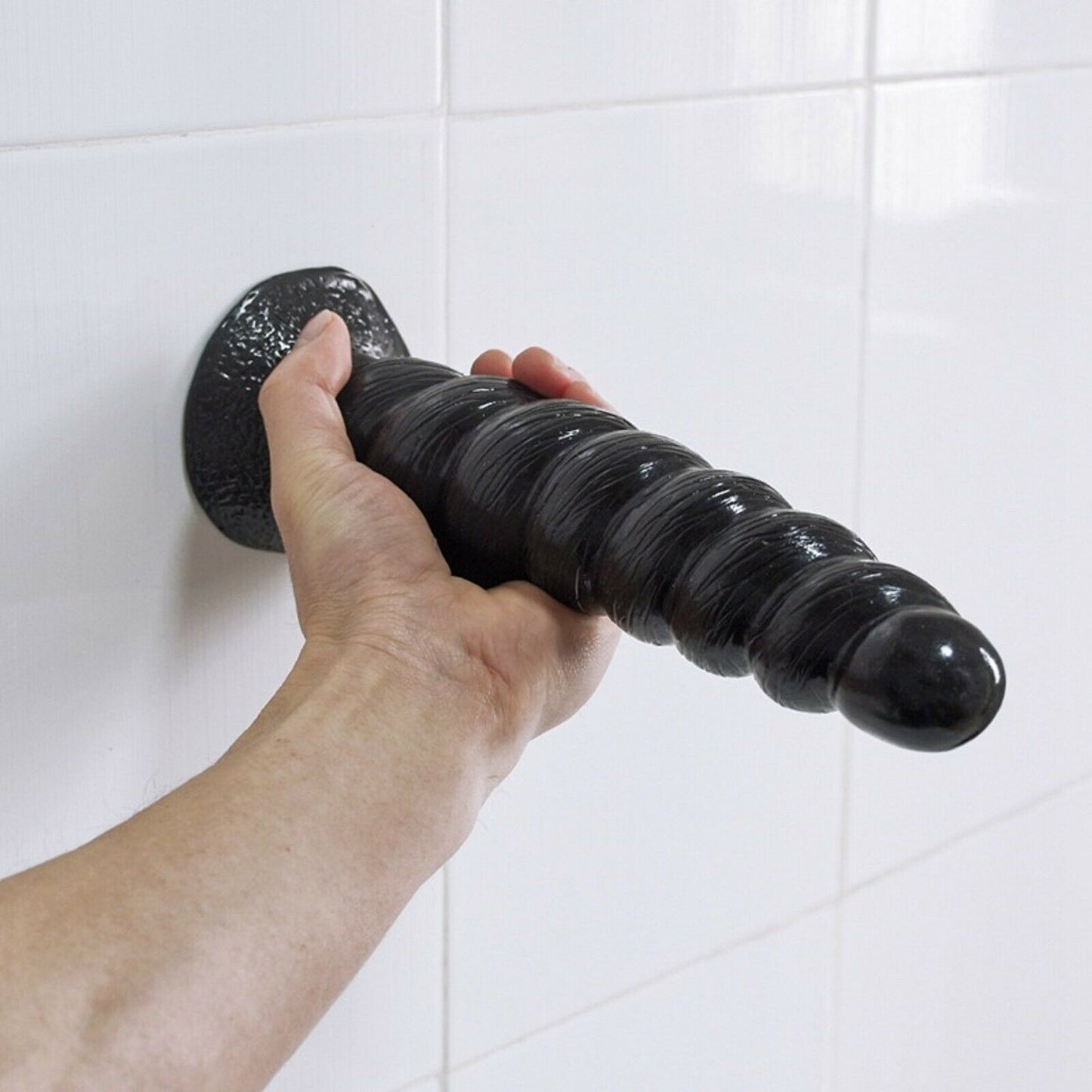 9.6" Thick Spiral Big Dildo Long Anal Plug Gay Dong Huge Monster Giant Sex Toy