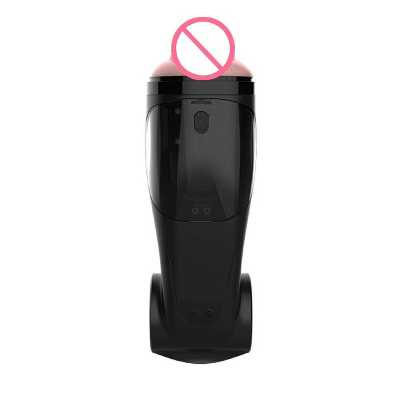 Male Masturbator Auto Rotation Realistic Pussy Stroker Cup USB Adult Sex Toy