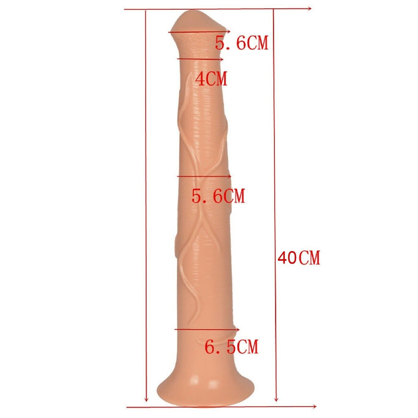 Monster 16" Massive Dildo Huge Big Cock Penis Anal Vaginal Large Giant Sex Toy