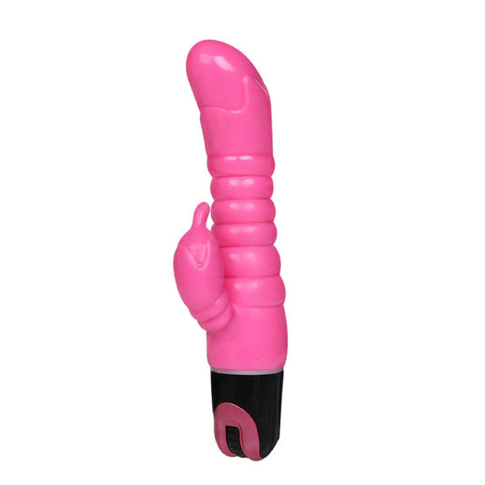 8.9" Large Rabbit Vibrator Dildo Big Dong G Spot Clit Vibrating Bullet Sex Toy