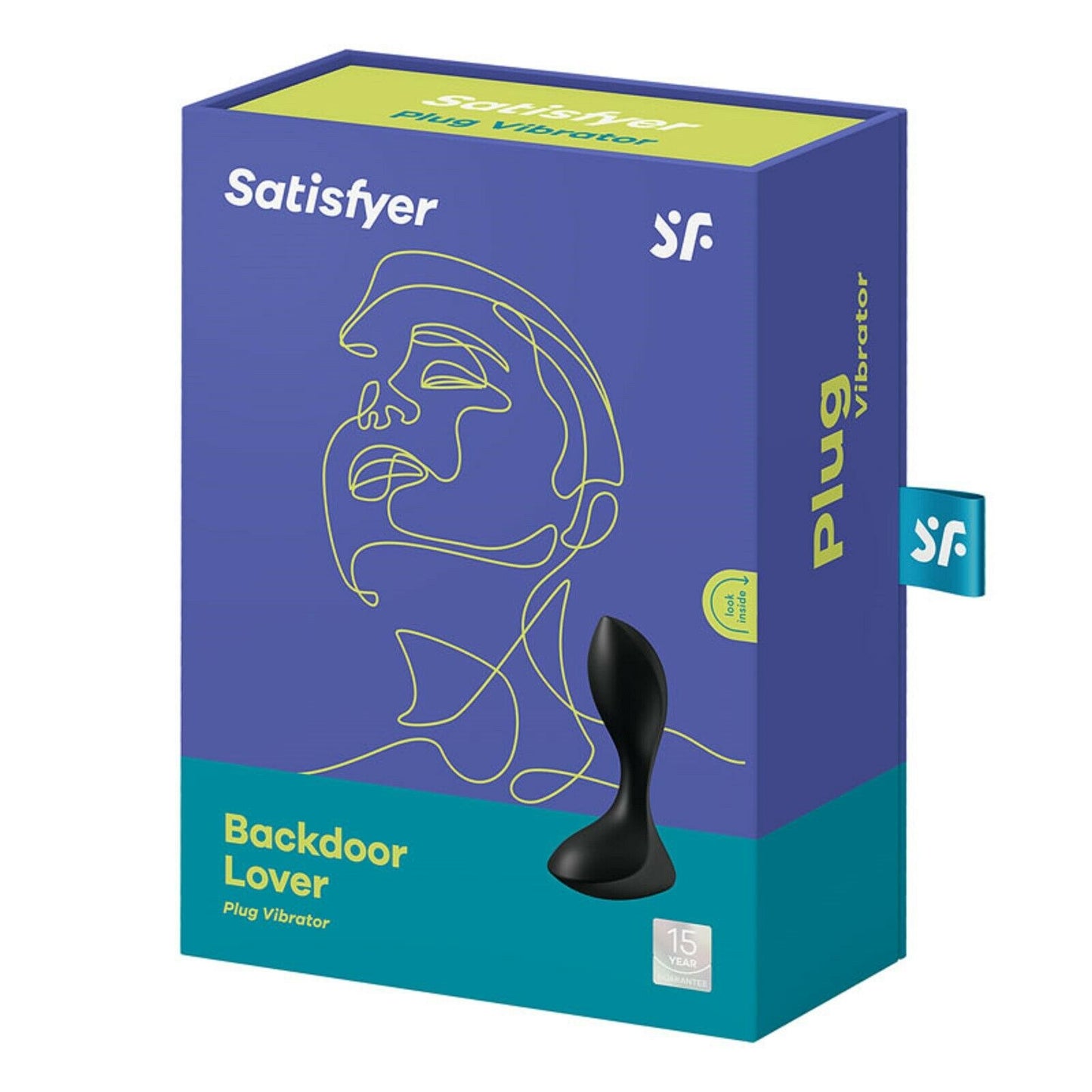Satisfyer Anal Butt Plug Vibrator Prostate Massager Dildo USB Vibe Adult Sex Toy