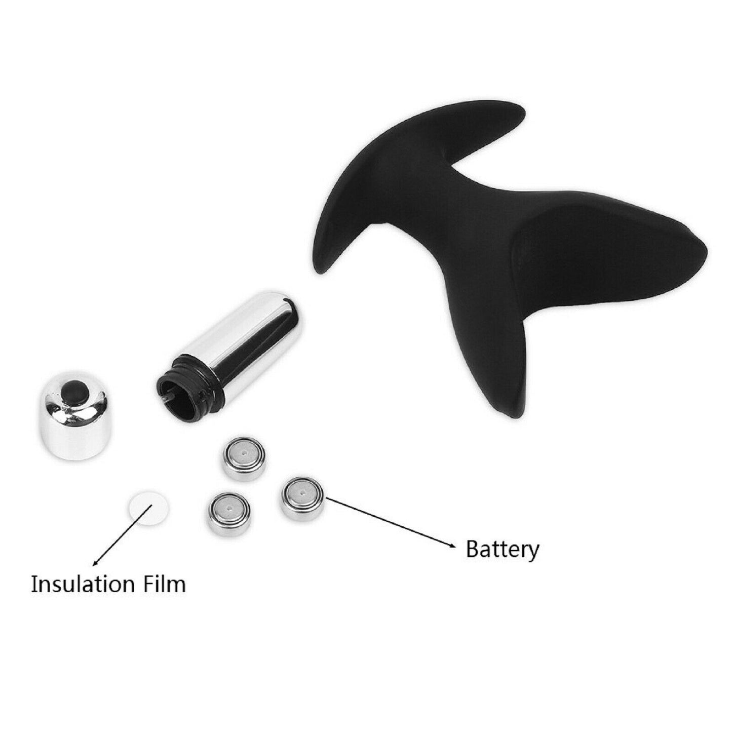 Large Prostate Massager BIG Anal Vibrator Expander Dilator Butt Plug Sex Toy NEW