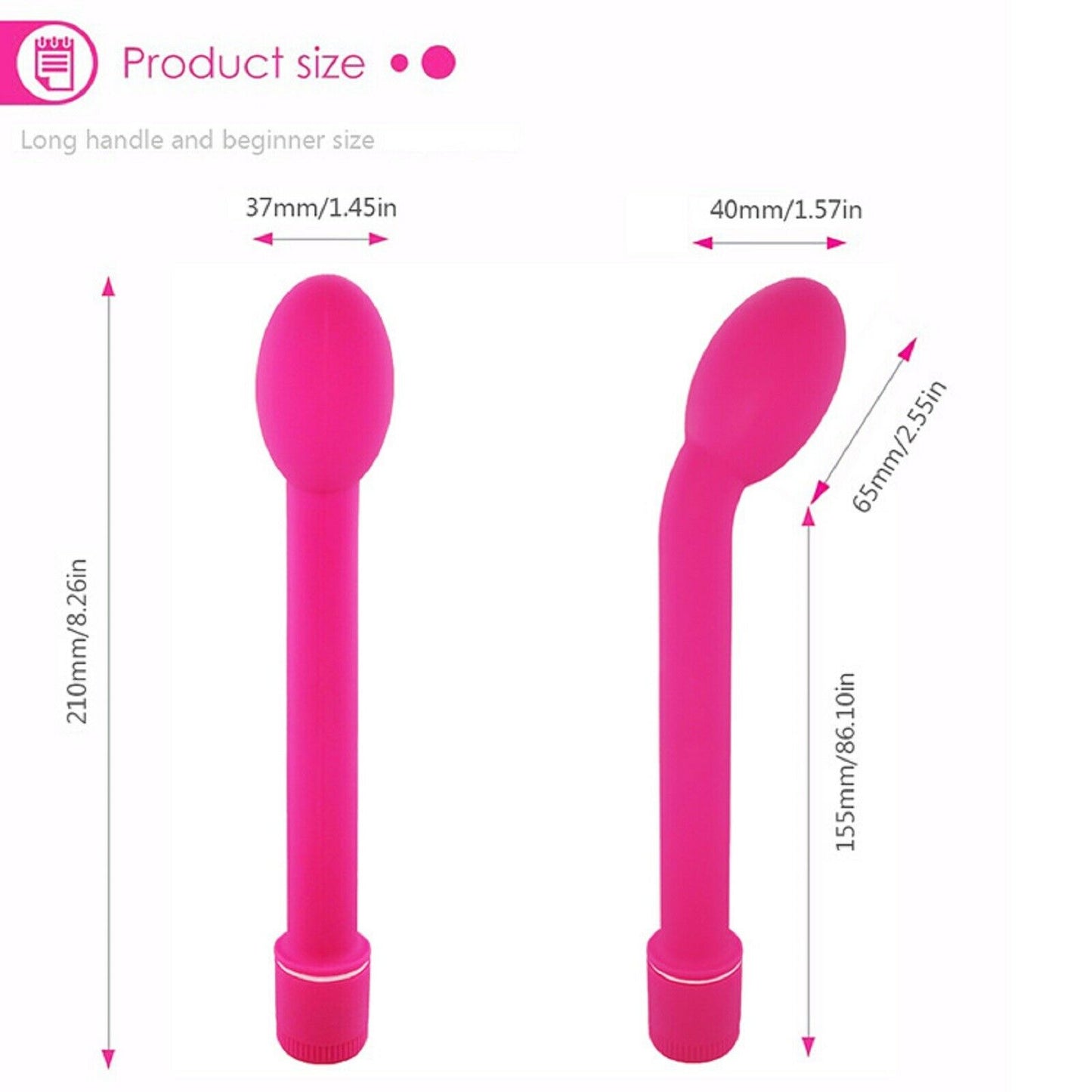 BIG Anal Vibrator Bead Butt Plug Vibrating Prostate Massager Dildo Large Sex Toy