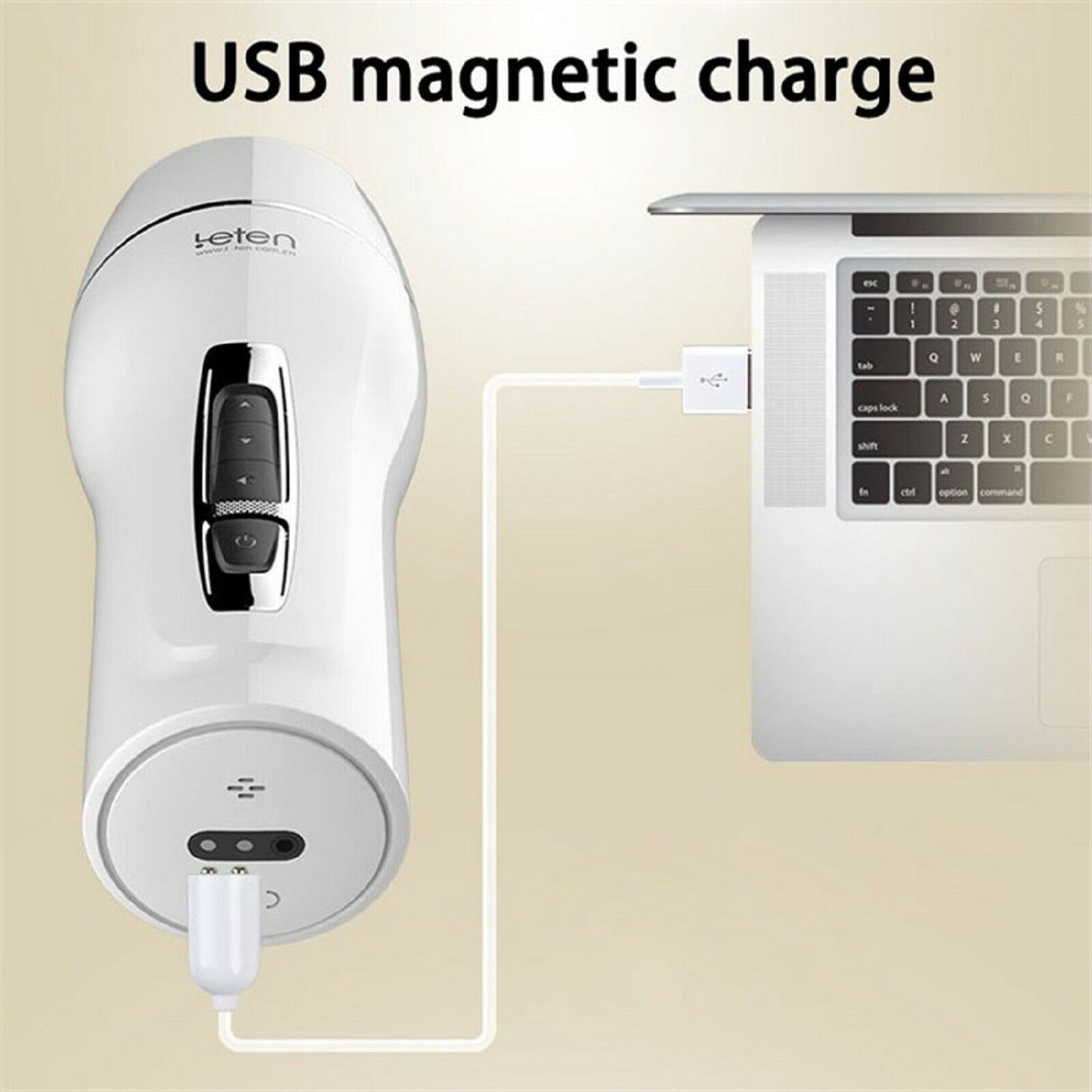 Vibrating Pussy Stroker Cup Masturbator Male Masturbation Adult Sex Toy