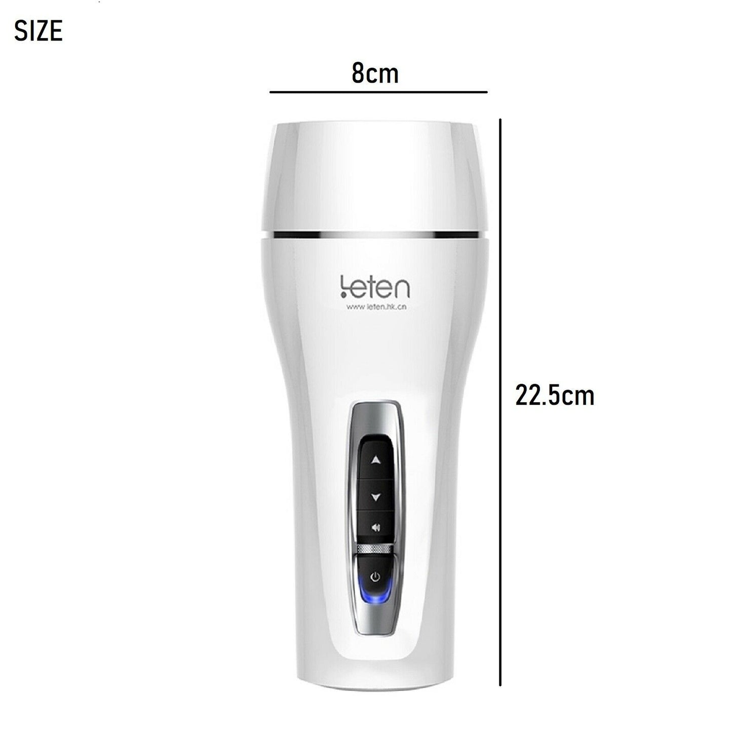Vibrating Pussy Stroker Cup Masturbator Male Masturbation Adult Sex Toy