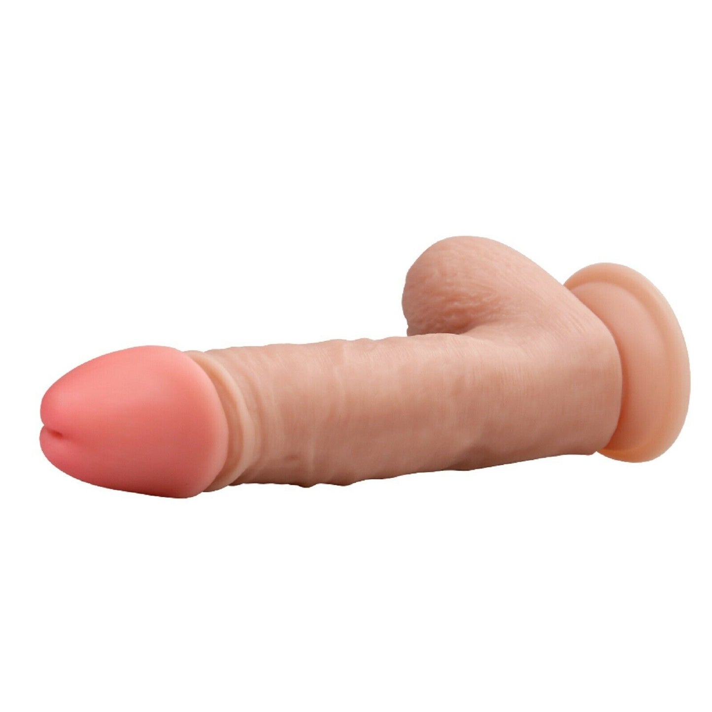 Dildo Dong Realistic Big Penis Cock Balls Vaginal Anal Suction Cup Soft Sex Toy