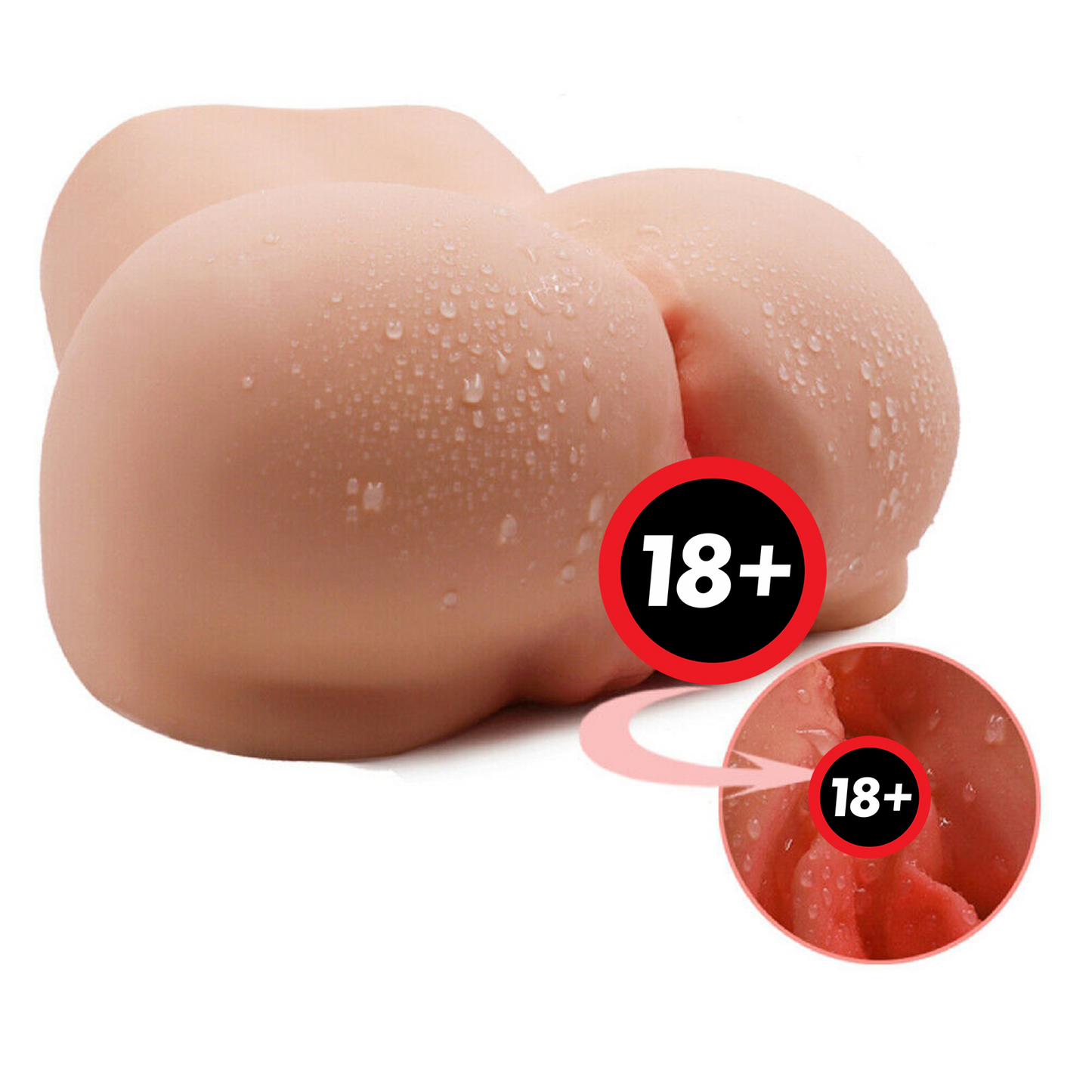 Male Masturbator Realistic Ass Pussy Sex Doll Masturbation Men Adult Sex Toy NEW