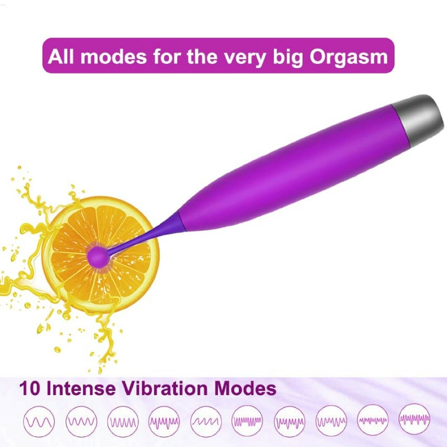 Wand Vibrator G-Spot Clitoral Stimulator Clit Massager Female Dildo Sex Toy NEW