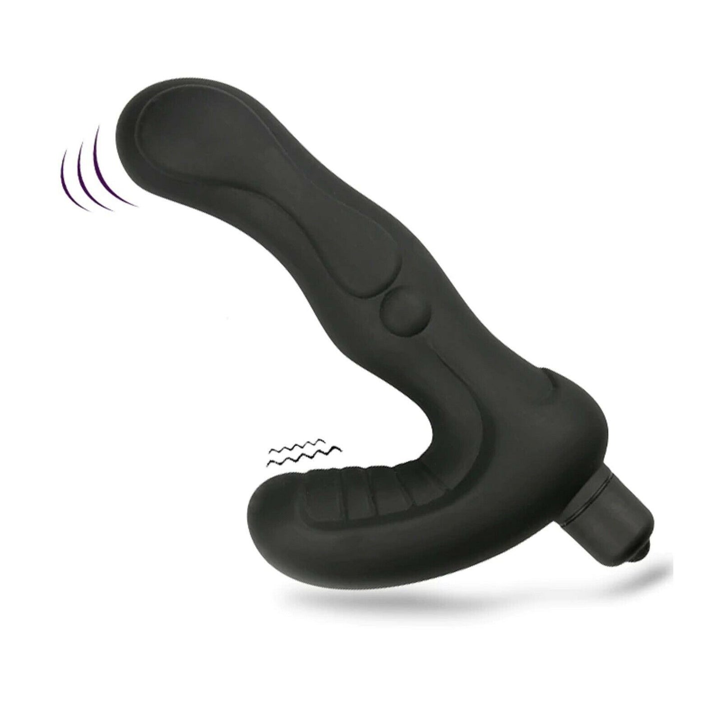 Large Prostate Massager Male Vibrator G-Spot Anal Bead Butt Plug Gay Sex Toy New