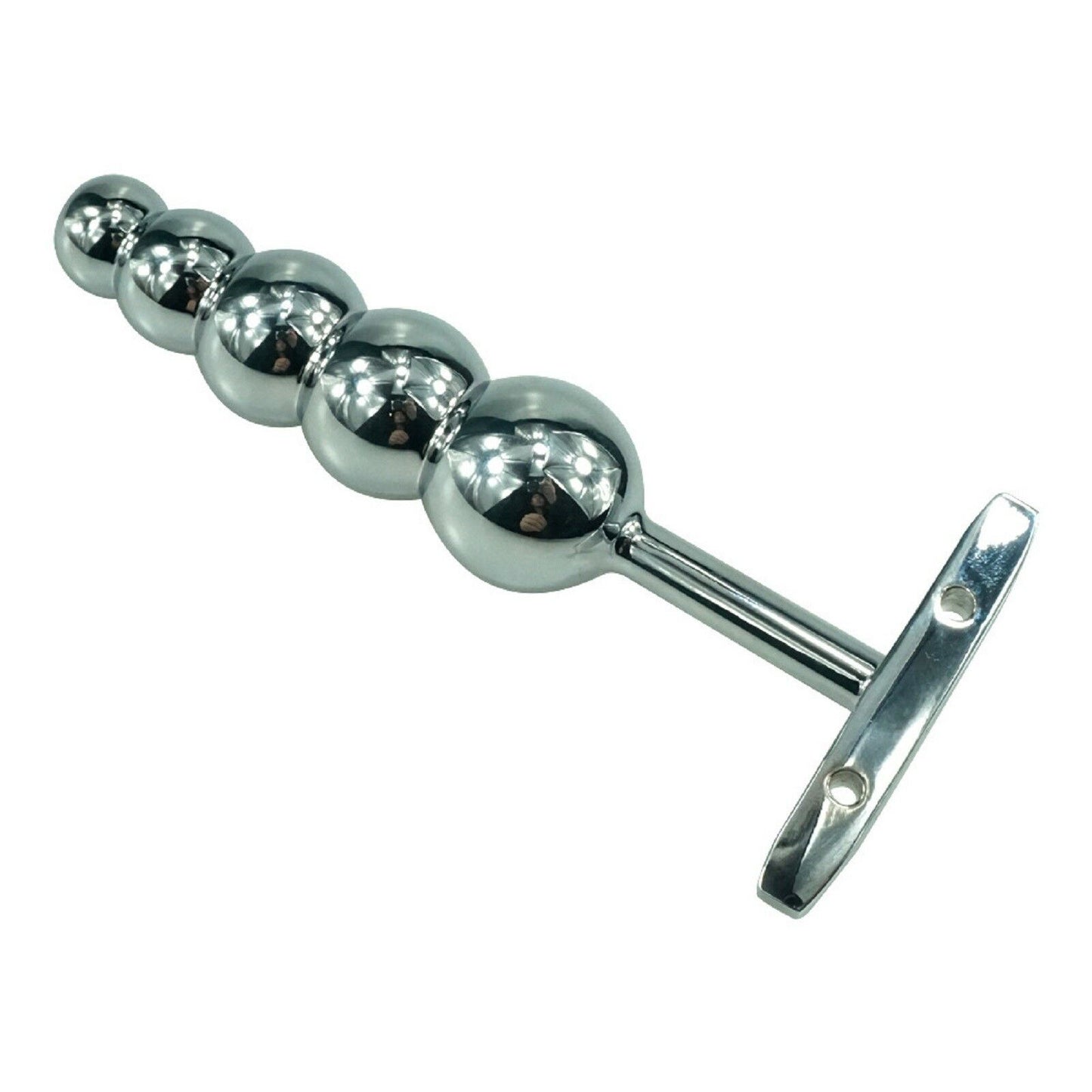 BDSM Stainless Steel Anal Plug Large Anal Beads Butt Plug Metal Adult Sex Toy