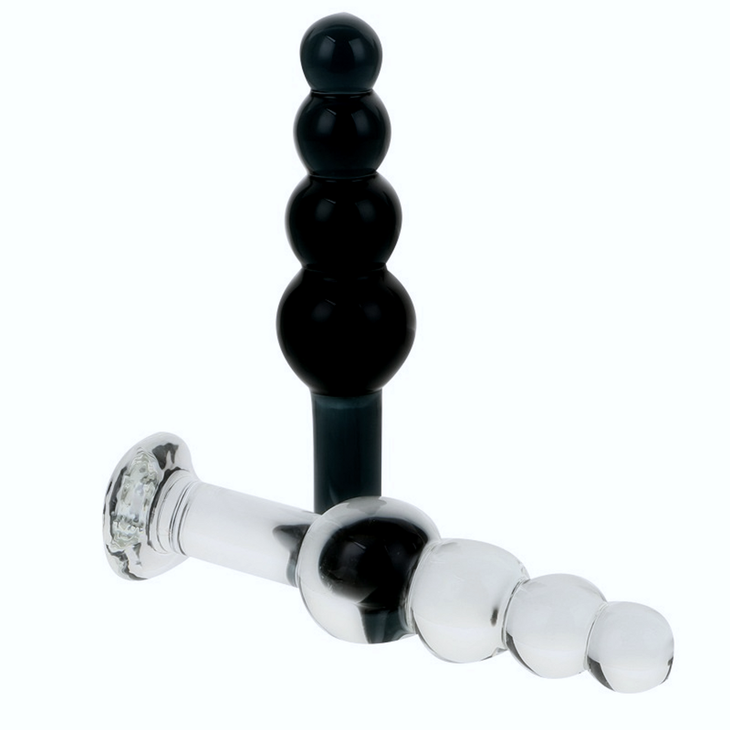 Extra Large Glass Dildo Dong Anal Bead Chain Plug Prostate Massager Sex Toy NEW