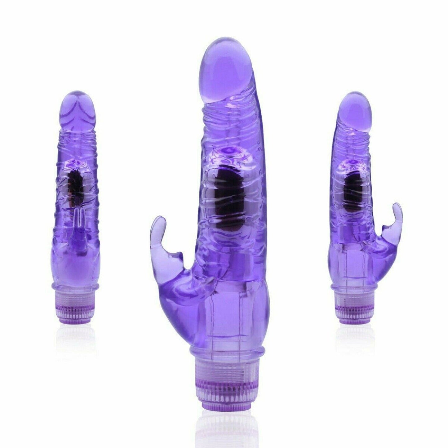 Large Rabbit Vibrator Big Realistic Dildo Clit G-spot Female Wand G Spot Sex Toy