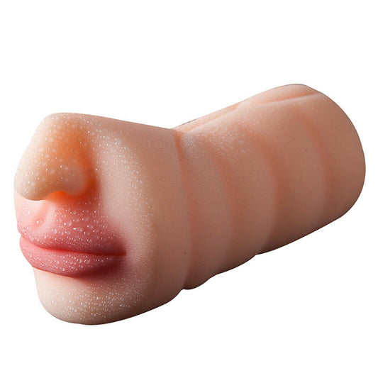 Blowjob Male Masturbator Mouth Pocket Pussy Masturbation Cup Stroker Sex Toy NEW