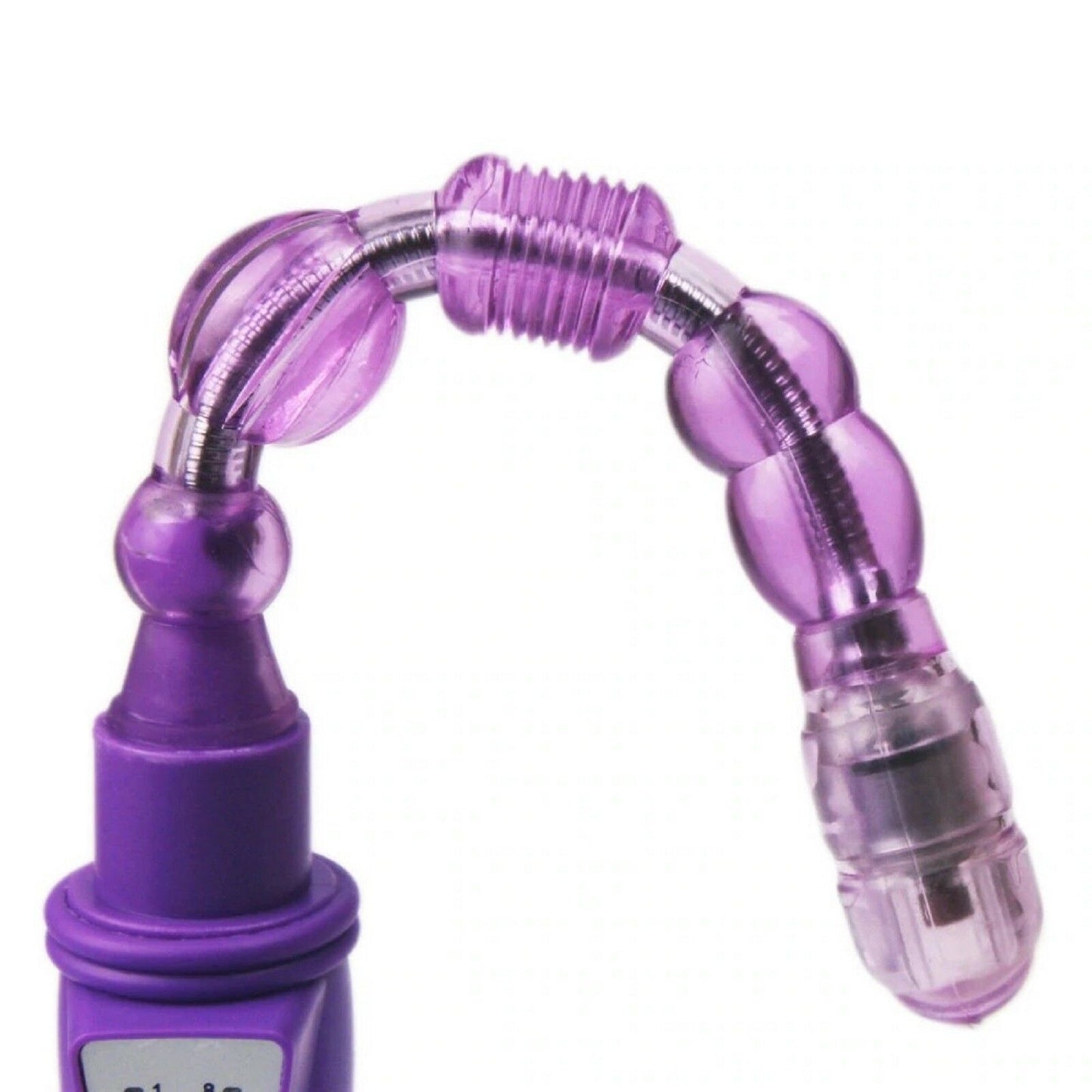 8 Speed Long Flexible Vibrating Anal Bead Chain Butt Plug Anal Vibrator Sex Toy