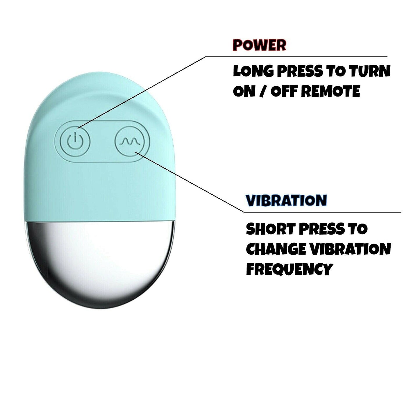 Wireless Vibrator Wearable Egg Bullet Vibrating Panties Female Adult Sex Toy NEW