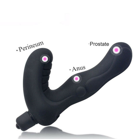 Large Prostate Massager Male Vibrator G-Spot Anal Bead Butt Plug Gay Sex Toy New