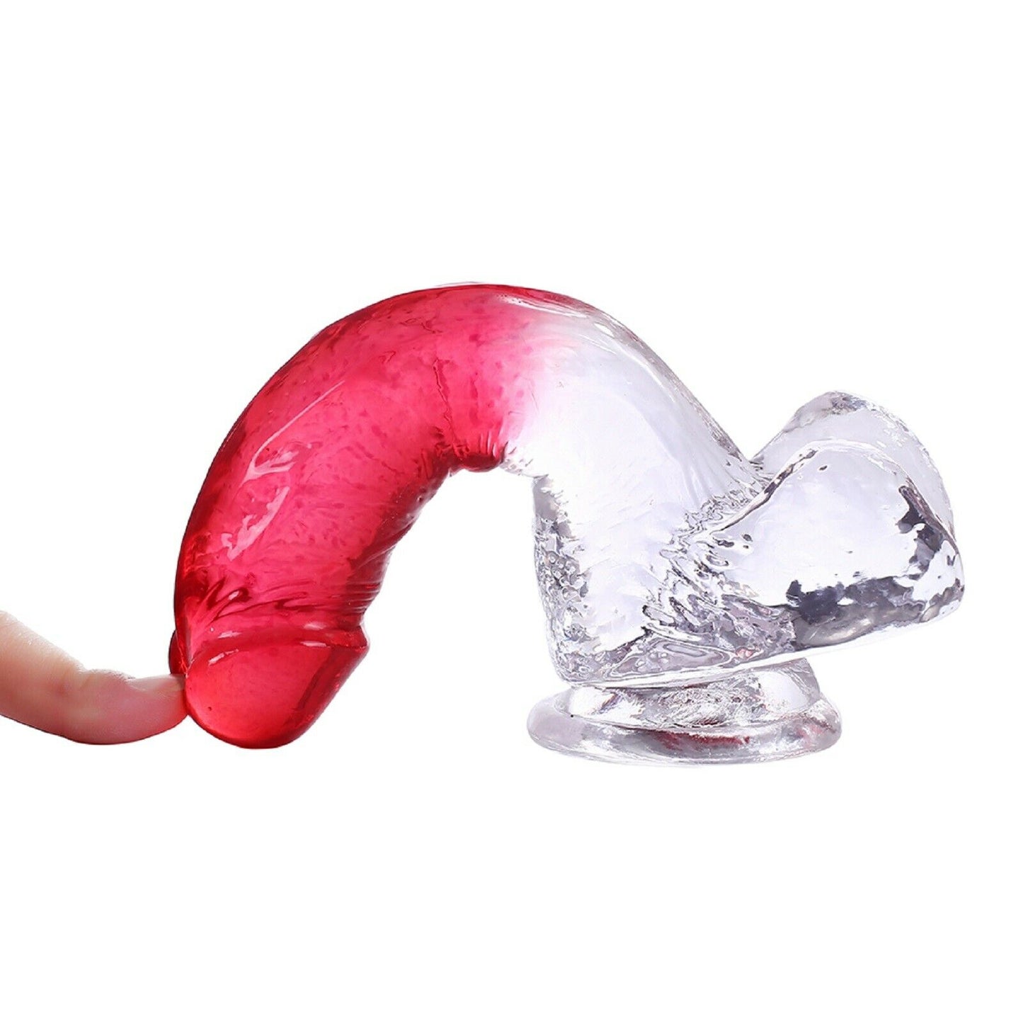 Dildo Dong Realistic Big Penis Cock Balls Vaginal Anal Suction Cup Adult Sex Toy