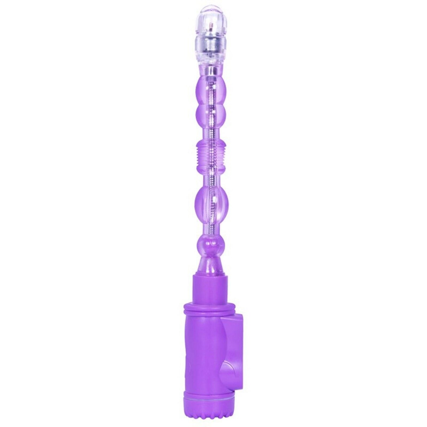 8 Speed Long Flexible Vibrating Anal Bead Chain Butt Plug Anal Vibrator Sex Toy