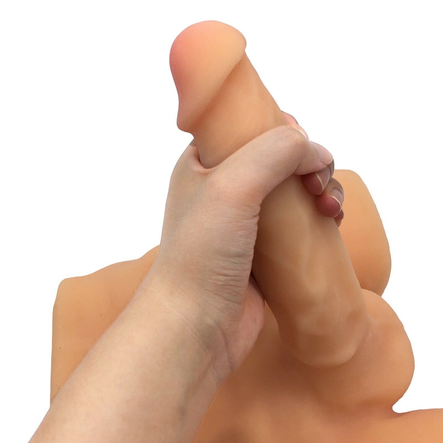 Male Sex Doll Realistic Ass Dong Cock Life-like Masturbator Dildo Gay Adult Toy