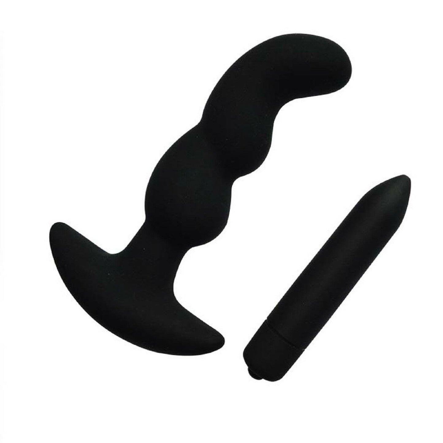 Vibrating Prostate Massager Large Anal Butt Plug Male Big Vibrator Mens Sex Toy