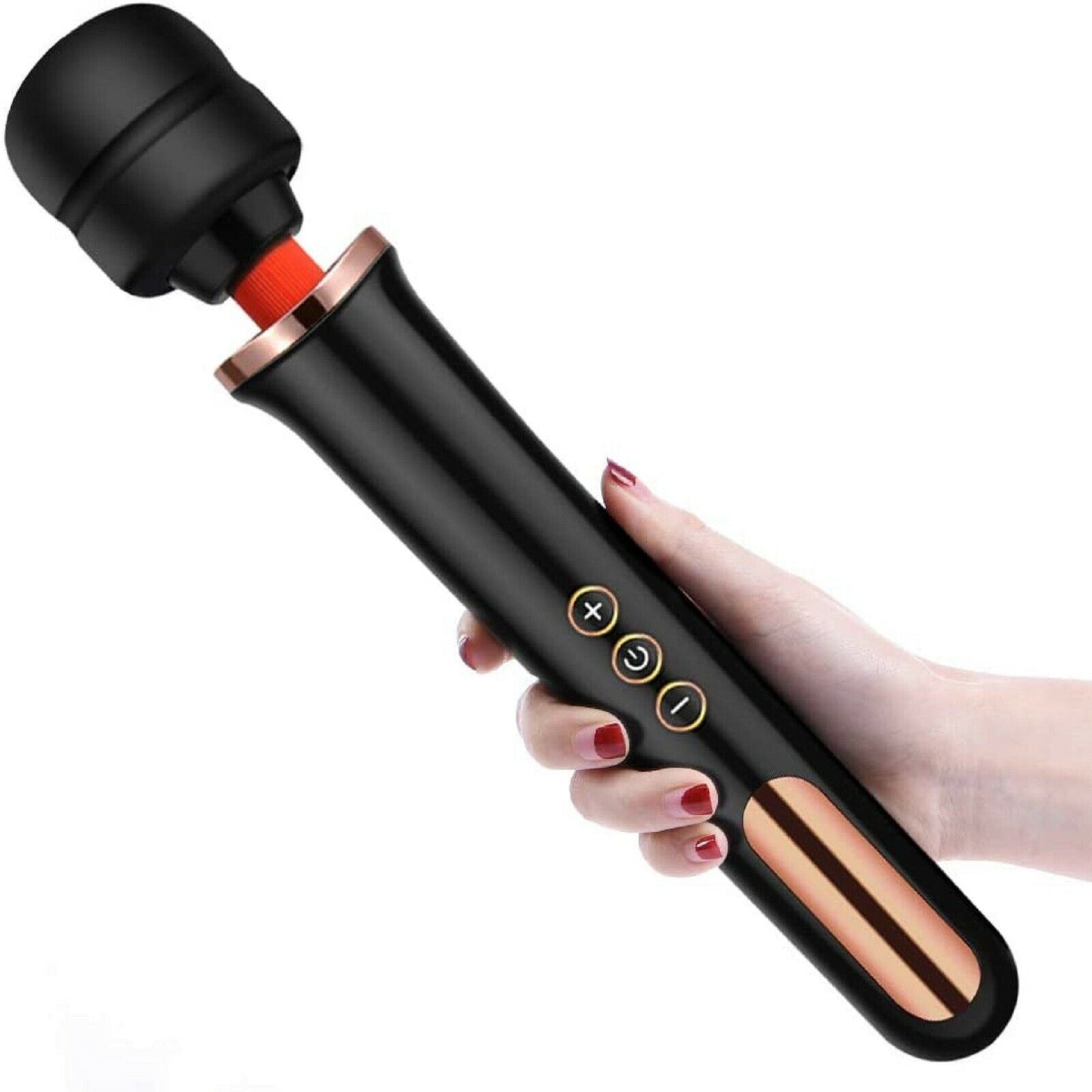 Large Rechargeable Dildo Magic Wand Vibrator Clit Stimulator Cordless Sex Toy