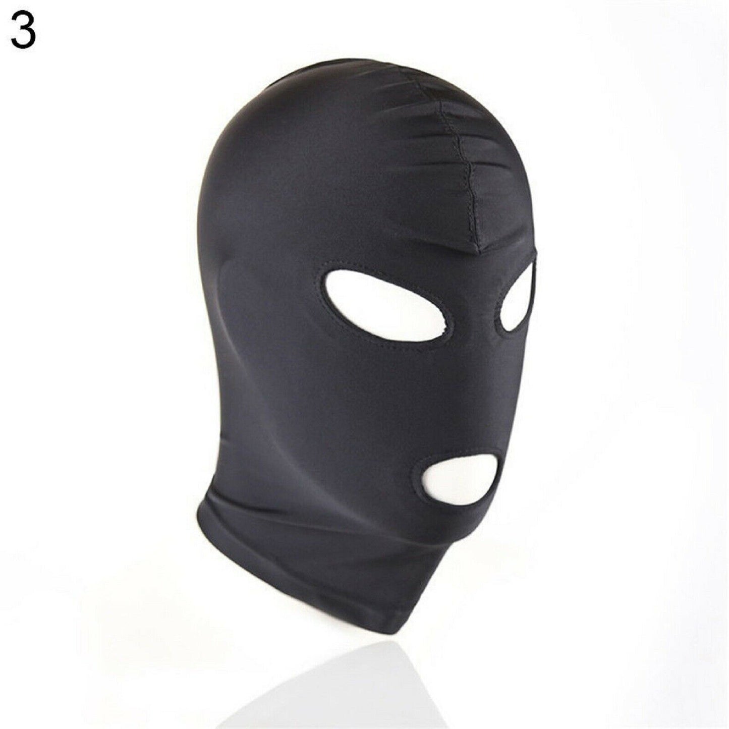 Bondage Hood Head Mask BDSM Conceal Identity Fetish Gay Sub Stretchy Sex Toy