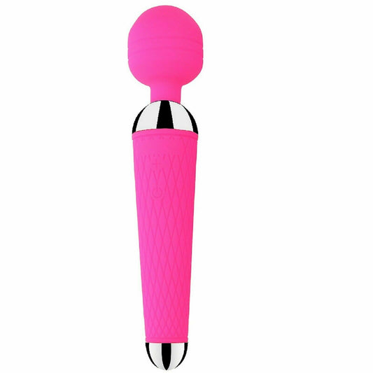 10 Speed Rechargeable Dildo Magic Wand Vibrator Clit Stimulator AV Big Sex Toy