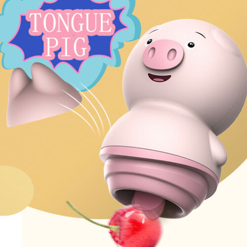 USB Licking Tongue Vibrator Clitoral Stimulator Female Nipple Clit Oral Sex Toy