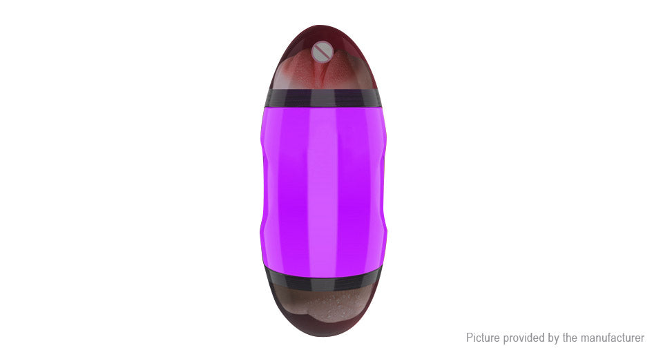 Male Masturbator Double Ended Pocket Pussy Stroker Ass Mouth Vagina Sex Toy