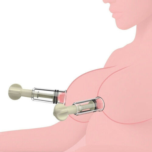 Nipple & Clitoris Sucker Twist Pump Suction Clamp Stimulator Oral Tongue Sex Toy